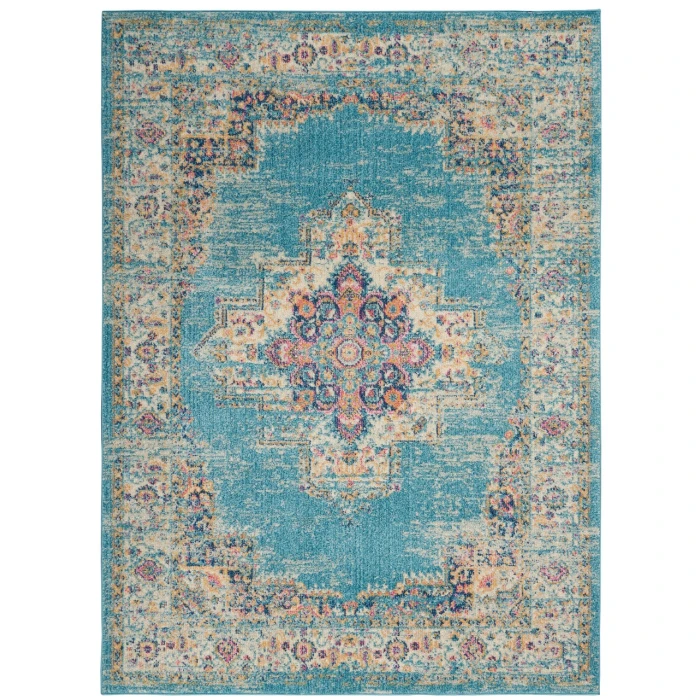 Nourison Passion Area Rug PSN03-Light Blue