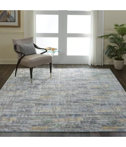 Nourison Home Urban Chic URC01 Grey/Multicolor 9 ft. X 12 ft. Area Rug