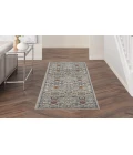 Nourison Allur Grey ALR03 2 ft. 3 in. X 7 ft. 6 in. Rectangle Rug