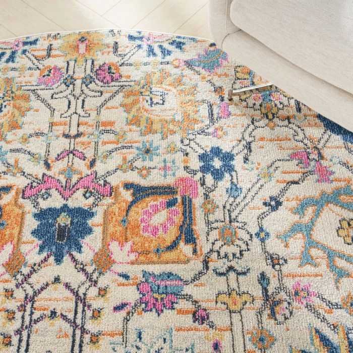 Nourison Passion Area Rug PSN01 Ivory/Multi
