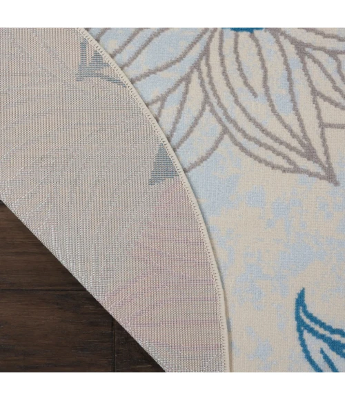 Nourison Jubilant Round Area Rug JUB08-Ivory/Multicolor