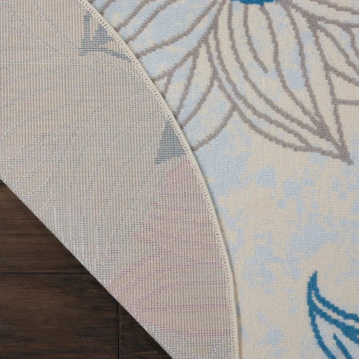 Nourison Jubilant Round Area Rug JUB08-Ivory/Multicolor