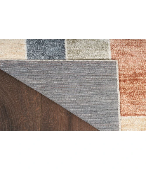 Nourison Astra Machine Washable Multicolor ASW09 10 ft. X 14 ft. Rectangle Rug