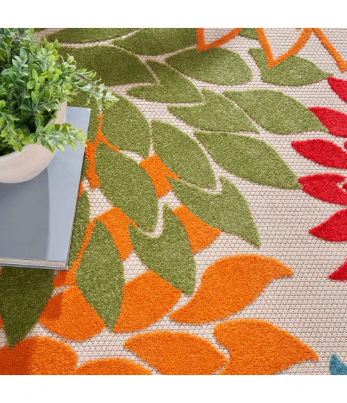 Nourison Aloha Area Rug ALH05 Green