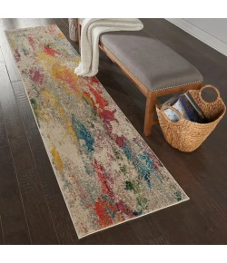 Nourison Home Celestial CES12 Ivory Multicolor 2 ft. 2 in. X 10 ft. Area Rug