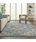 Nourison Passion Area Rug PSN25-Ivory/Light Blue