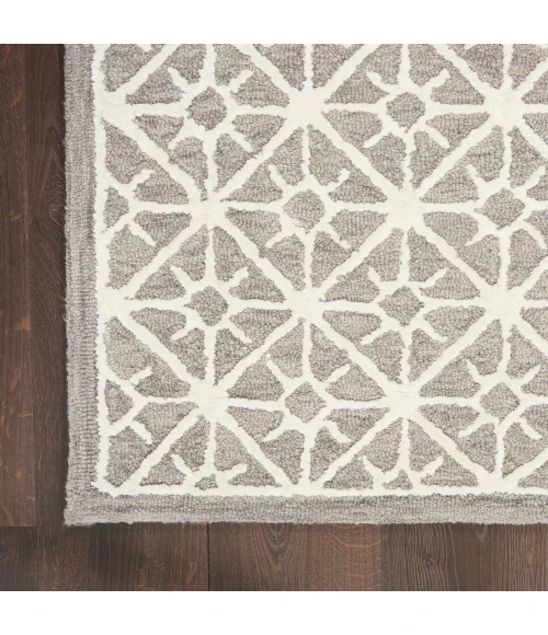 Nicole Curtis Machine Washable Series 2 Area Rug SR201 Black 5' x 7'