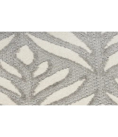 Nourison Aloha Grey ALH35 7’10” Round Rug