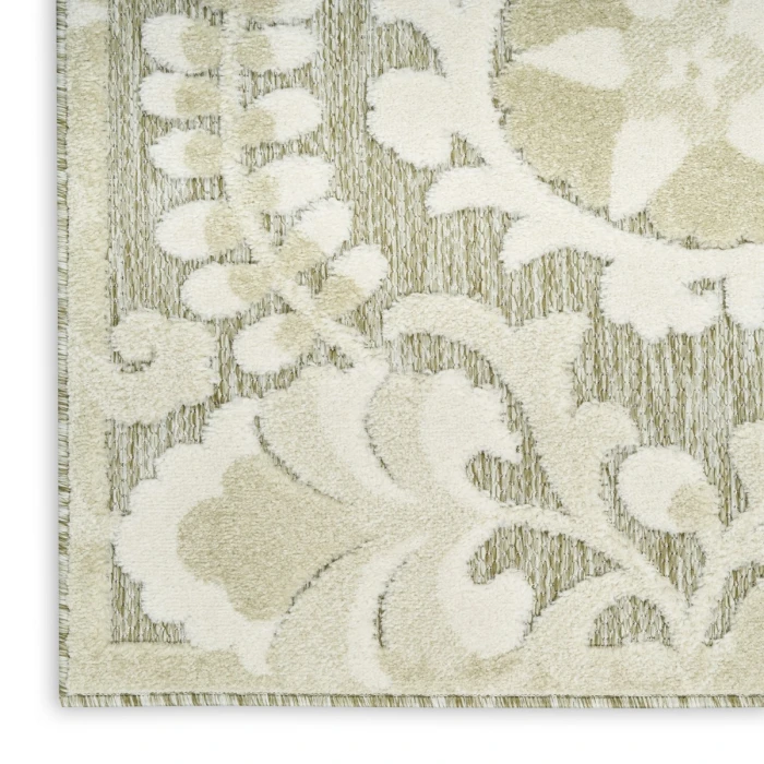 Nourison Aloha Ivory Sage ALH17 7 ft. 10 in. X 10 ft. 6 in. Rect. Rug