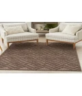 Nourison Versatile Brown NRV01 6 ft. X 9 ft. Rectangle Rug