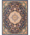 Nourison Passion Area Rug PSN22 Navy Multicolor