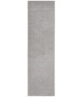 Nourison Essentials Silver Grey Area Rug NRE01-Silver Grey