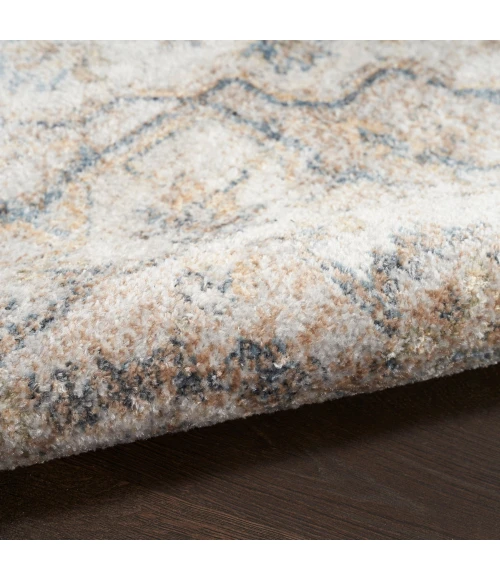 Nourison Astra Machine Washable Area Rug ASW12 Silver Grey