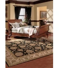 Nourison Home Heritage Hall Black HE19 8ft.6in. x 11ft.6in. Rect. Rug