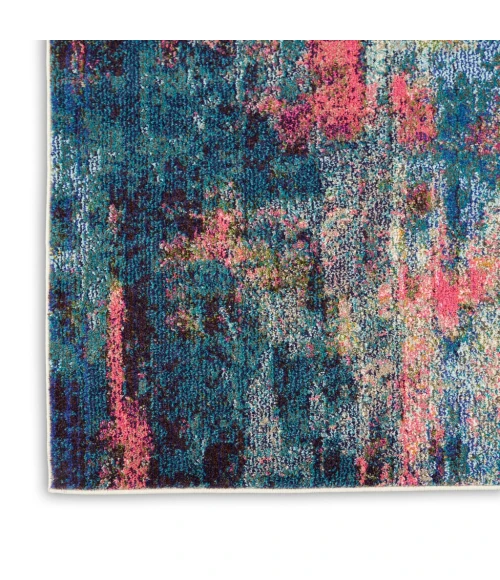 Nourison Celestial Area Rug CES09-Blue/Yellow
