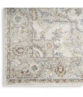 Nourison Astra Machine Washable Grey Multicolor ASW12 10ft. x 14ft. Rect. Rug