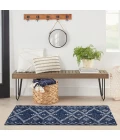 Nourison Brixton Area Rug BRX01 Navy