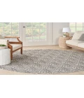 Nourison Aloha Charcoal ALH35 7’10” Round Rug
