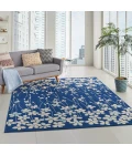 Nourison Tranquil Area Rug TRA04-Navy