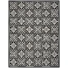 Nourison Home Aloha ALH34 Black White 5 ft. 3 in. X 7 ft. 5 in. Area Rug