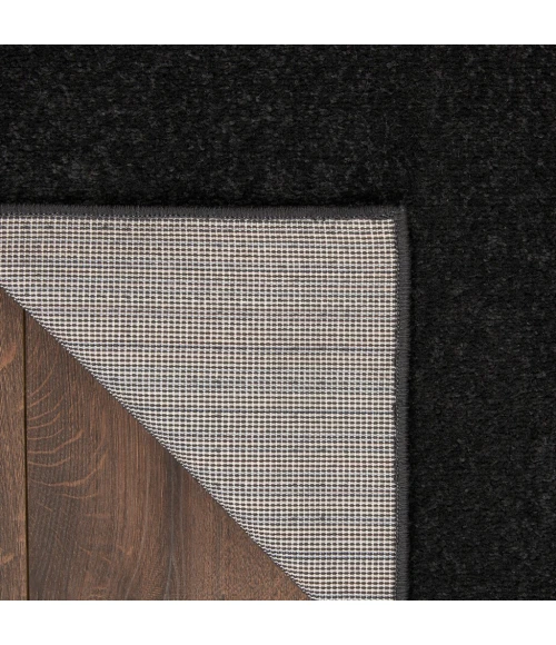 Nourison Essentials Black Area Rug NRE01-Black