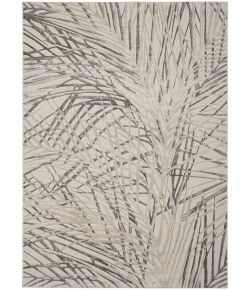 Nourison Home Rustic Textures RUS17 Ivory/Grey 9 ft. 3 in. X 12 ft. 9 in. Area Rug