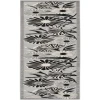 Nourison Home Aloha ALH33 Black White 2 ft. 3 in. X 12 ft. Area Rug