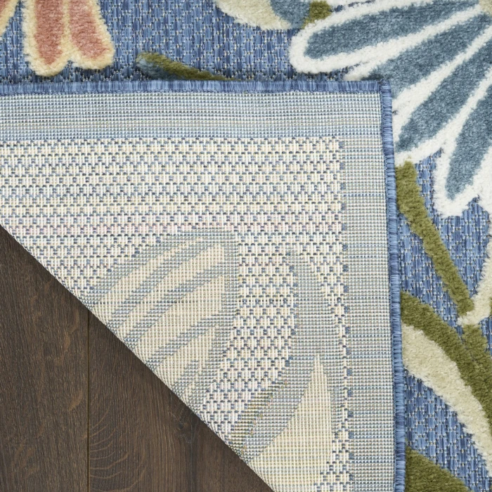 Nourison Aloha Blue Sage ALH33 7 ft. 10 in. X 10 ft. 6 in. Rect. Rug