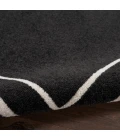 Nourison Home Nourison Essentials Black Ivory NRE02 7 ft. X 10 ft. Rectangle Rug