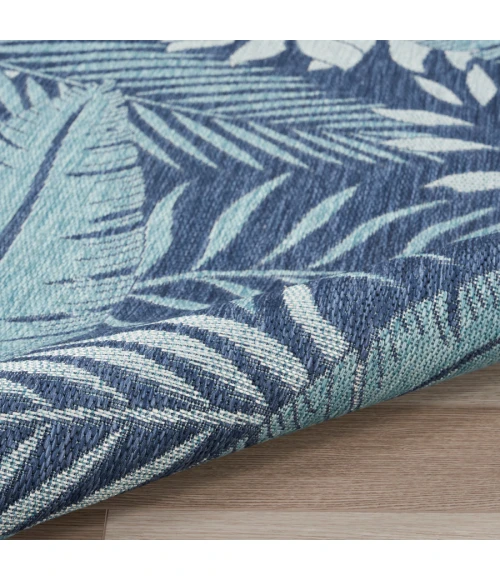 Nourison Home Garden Oasis Navy GOA02 2 ft. X 3 ft. Rectangle Rug