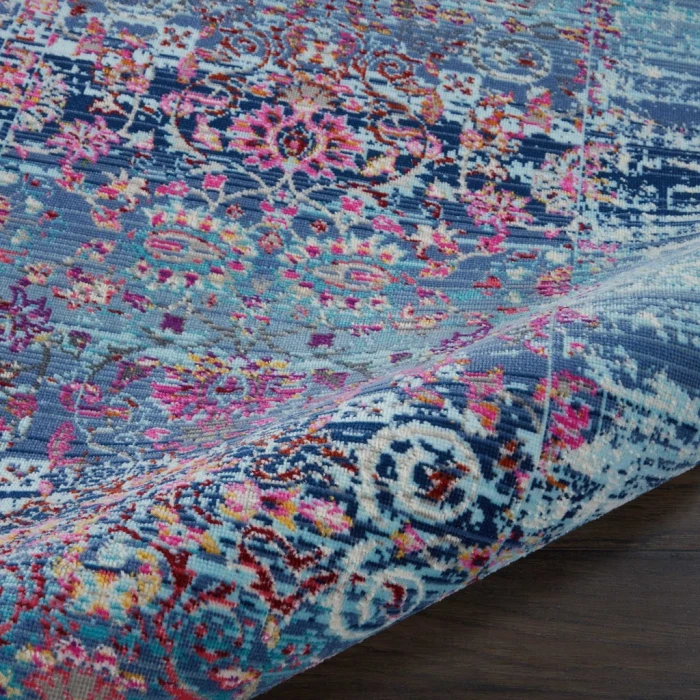 Nourison Vintage Kashan Area Rug VKA02-Blue