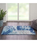 Nourison Tranquil Area Rug TRA01-Navy/Light Blue