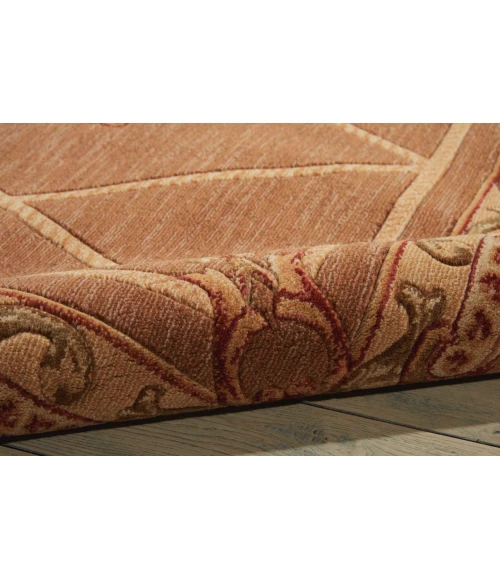 Nourison Ashton House Round Area Rug AS03-Cocoa