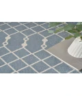 Nourison Astra Machine Washable Blue ASW10 12 ft. X 15 ft. Rectangle Rug