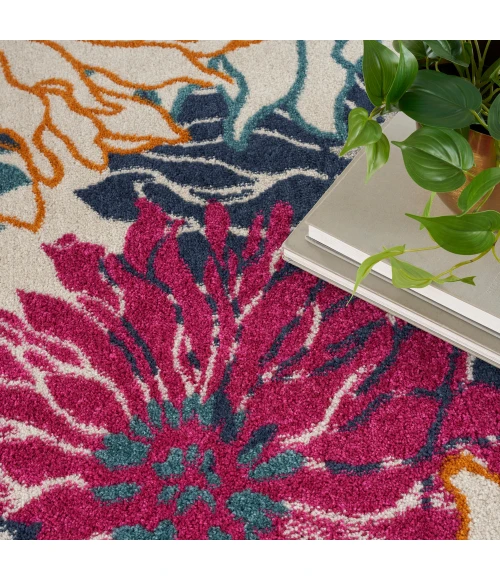 Nourison Passion Area Rug PSN17 Ivory/Multi