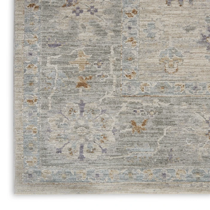 Nourison Infinite Lt Grey IFT01 4 ft. X 6 ft. Rect. Rug