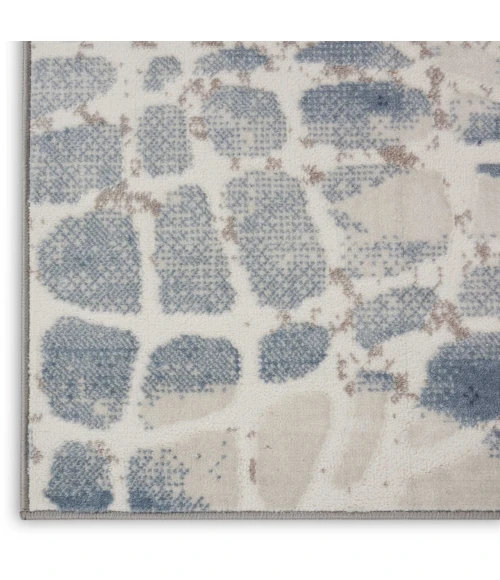 Nourison Urban Decor Ivory/Grey URD04 9ft. x 12ft. Rect. Rug