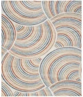 Nourison Astra Machine Washable Area Rug ASW08 Ivory/Multi