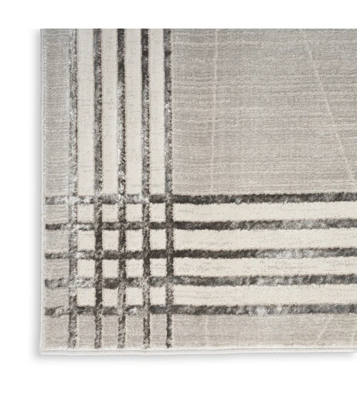 Nourison Desire Area Rug DSR01 Grey Silver