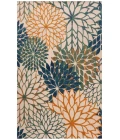 Nourison Aloha Blue Green ALH05 10 ft. X 14 ft. Rectangle Rug