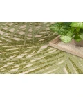 Nourison Aloha Ivory Green ALH41 7 ft. 10 in. Round Rug