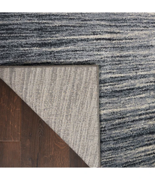 kathy ireland Home Moroccan Celebration Area Rug KI389-Blue/Grey