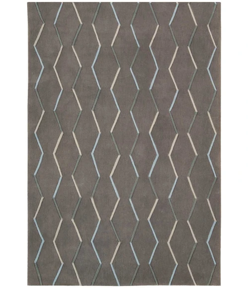 Nourison Home Contour Black CON43 8ft. x 10ft.6in. Rect. Rug