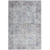 Nourison Home New Concept Washables SR104 Light Grey Blue 5 ft. 3 in. X 7 ft. 3 in. Area Rug