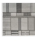 Nourison Home Nordic Black Grey NRC04 2 ft. X 6 ft. Rectangle Rug