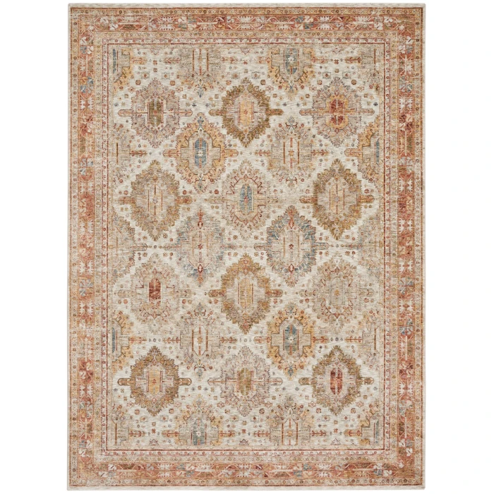 Nourison Sahar Ivory Multicolor SHR01 9 ft. X 13 ft. Rect. Rug