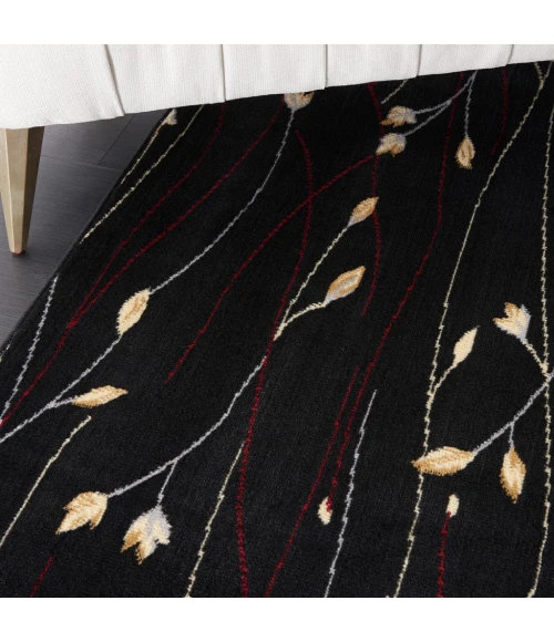 Nourison Grafix Area Rug GRF15-Black