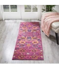 Nourison Passion Runner Area Rug PSN01-Fuchsia