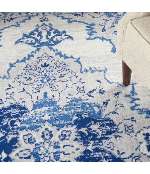 Nourison Whimsicle Area Rug WHS14-Ivory Blue