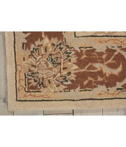 Nourison Home Heritage Hall Brown HE27 8ft.6in. x 11ft.6in. Rect. Rug